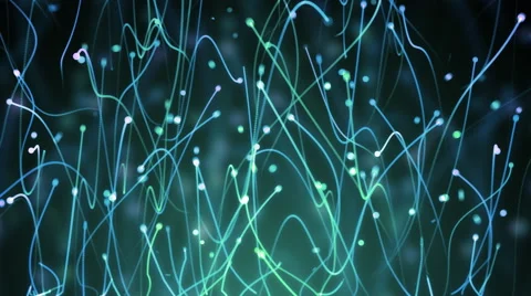 Particle Motion Trails Background Stock Footage 52550638