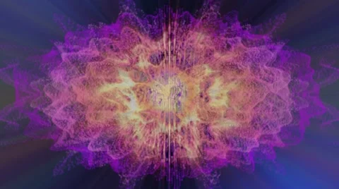 Particle Nebula Abstract Background - Pink Colors Stock-Footage 42379562