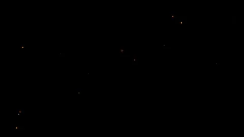 Particle orange bokeh Stock Footage 78402047