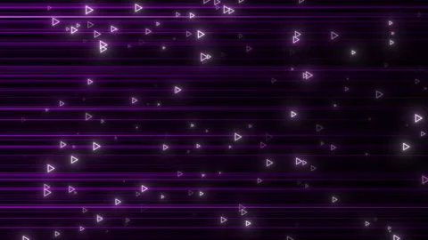 Particle poly moving forward with stripe line video animated background Stock Footage 339649719