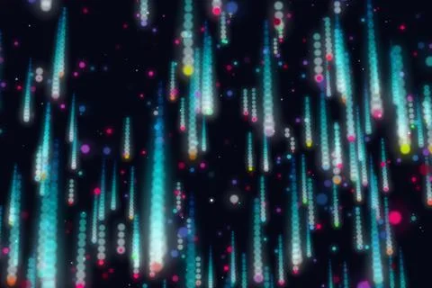 Particle r Stock Illustration