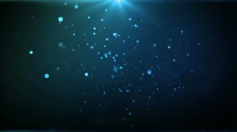 Particle Rays Blue Stock Footage 21225914