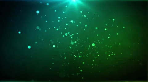 Particle Rays Blue Green Stock Footage 26055187