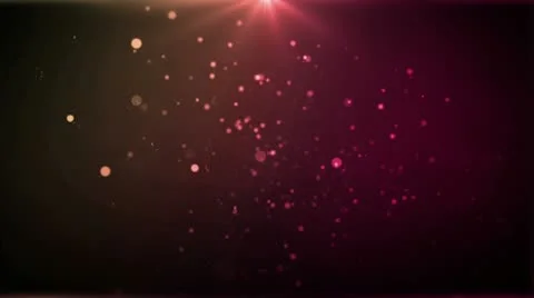 Particle Rays Pink Yellow Stock Footage 20537124