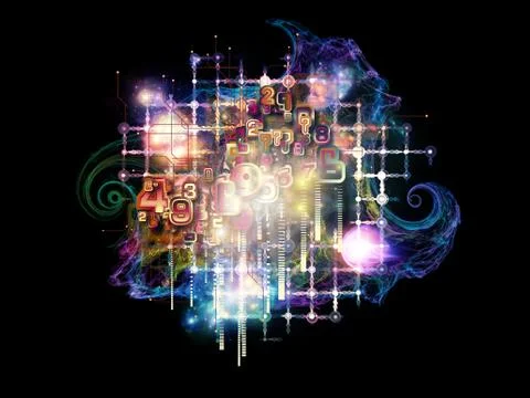 Particle of Reality Stock Illustration