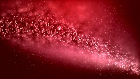 Particle red lights background Stock Footage 91022362