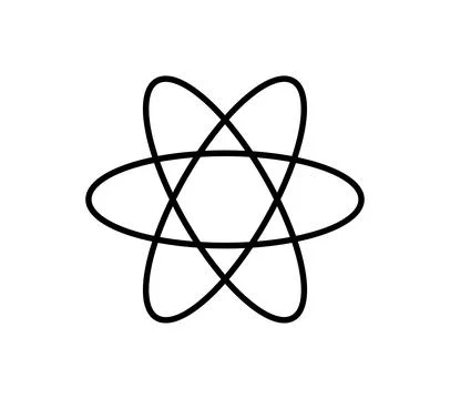 Particle Representation Logo Stock Illustration