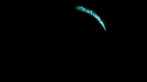 Particle Ring. Energy background Stock Illustration