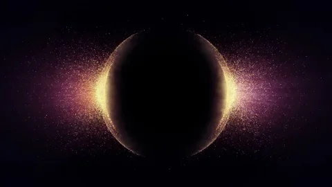 Particle Rings 動画素材 98440803