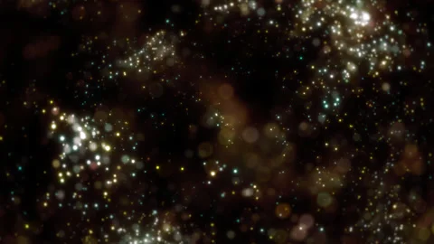 Particle Round Down 01 Loop HD Stock Footage 312510677