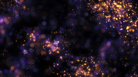 Particle Round Side 02 Loop HD Stock Footage 312510739