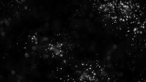 Particle Round Side 03 Loop HD Stock Footage 312510748