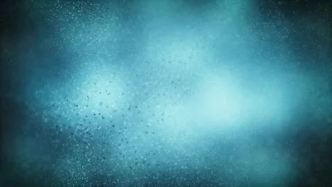 Particle seamless background on blue science concept. Illustration