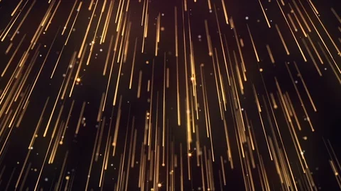 Particle seamless background. Gold particles background. Loop Stock Footage 88055086