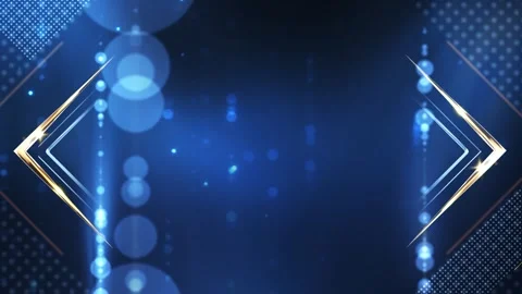 A particle shining like a blue sea. Gradient background with loop playback A Stock Footage 319768767