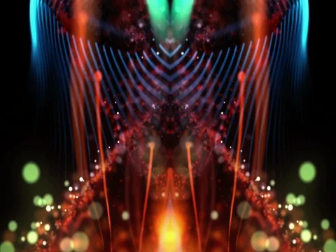 Particle short Video stock 74169444