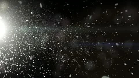 Particle Shower - White Light Explosion Stock Footage 22016797