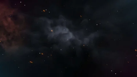 Particle space motion background Stock Footage 82611556