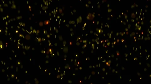 Particle sparks background Stock Footage 65387188
