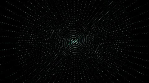 Particle spiral drawing Stock Footage 342582018