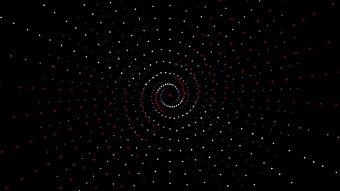 Particle spiral drawing Stock-Footage 342582215