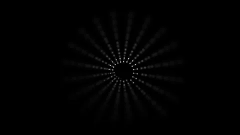 Particle spiral drawing Stock-Footage 343605803