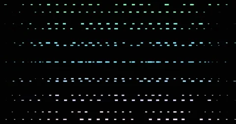 Particle square, HUD lines in motion. High tech futuristic . FHD future Stock Footage 171720122