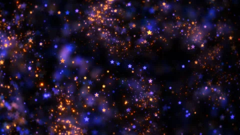 Particle Star Up 02 Loop HD Stock Footage 312510922