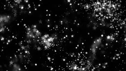 Particle Star Side 03 Loop HD Stock Footage 312510878