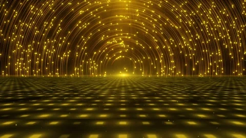 Particle Star Trail Rotating Stage Background Stock Footage 322895596