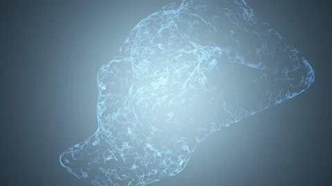 Particle Storm Stock Footage 86488265