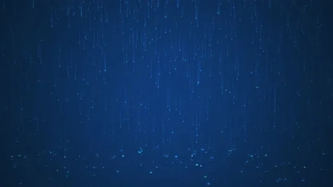 Particle streak falling representing digital rain loopable Video stock 167082742