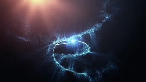 Particle Streaks Logo Reveal v2 Stock After Effects
