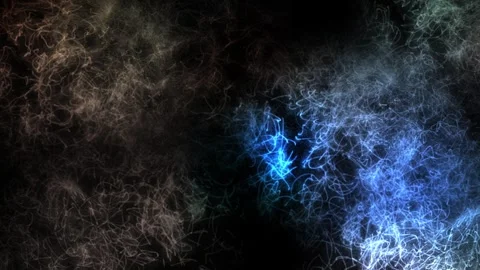 Particle Strings and Lights Background 4K Loop Video stock 248916142