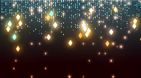 Particle Strings Rain Stock Footage 59760226