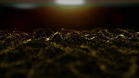 Particle sunrise light Video stock 148906840