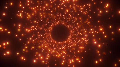 Particle swirl background Stock Footage 289837942