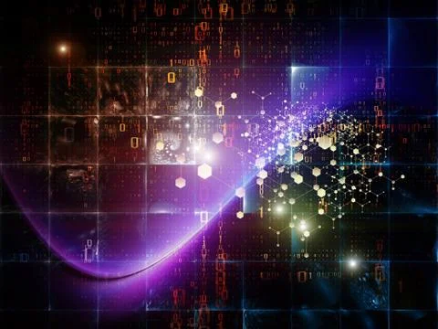 Particle Technologies Stock Illustration