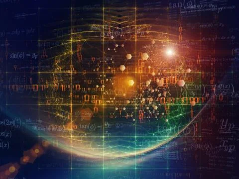 Particle Technologies Stock Illustration