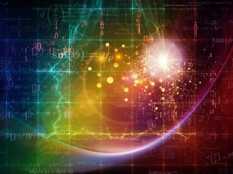 Particle Technologies Stock Illustration