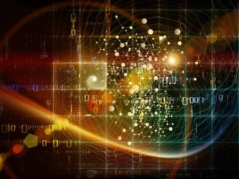 Particle Technologies 스톡 일러스트