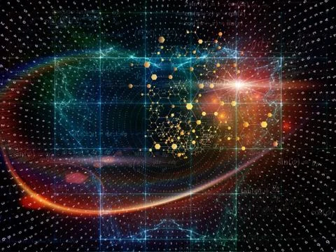 Particle Technologies Stock Illustration