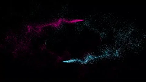 Particle technology web stock video Stock Footage 287053766