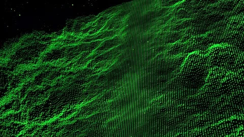 Particle technology web stock video Stock Footage 287053905