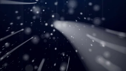 Particle Throught Fly Stock Footage 74783525