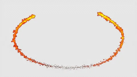 Particle trail Video stock 246975715