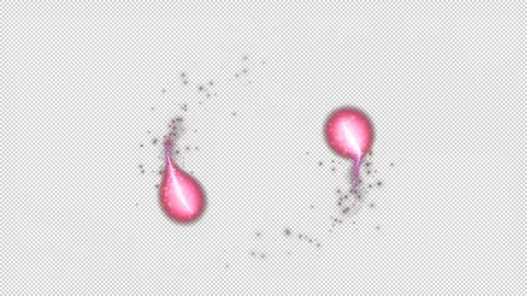 Particle trail Video stock 246975998