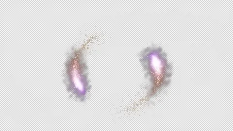 Particle trail Video stock 246976068