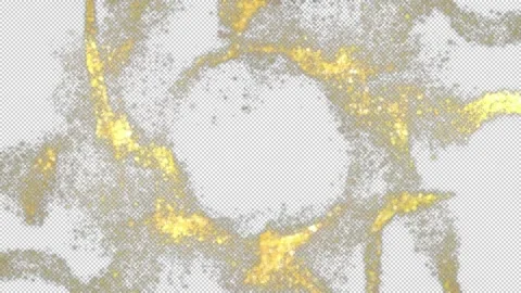 Particle Trails On Alpha Stock Footage 221599175