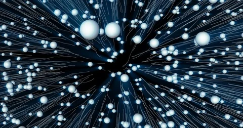 Particle Trails Stock Footage 106118760